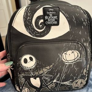 Nightmare before Christmas jack skellington backpack purse with matching wallet